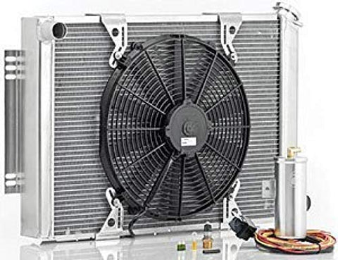 Be Cool 20165 Aluminator Natural Finish Radiator Module