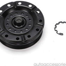 Clutch Set A/C AC Air Conditioner Compressor Clutch Assembly Repair Kit -Clutch Drive Plate Hub Pulley Coil Bearing fit for 2007-2012 TOYOTA YARIS