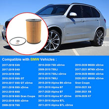 Oil Filter Replace 11427583220, OX 353/7D ECO Compatible with BMW F10 F15 N63 N63tu - 2010-2016 550i, 2012-2018 650i, 2009-2019 750i, 2009-2015 750Li, 2010-2015 760Li, 2010-2021 X5, 2008-2021 X6, More