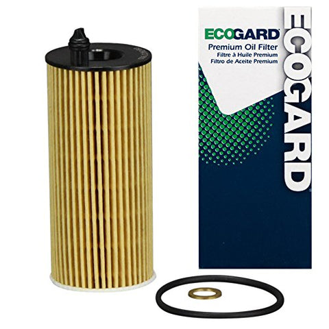 ECOGARD X10569 Premium Cartridge Engine Oil Filter for Conventional Oil Fits BMW X3 2.0L 2018-2021, 330i 2.0L 2017-2022, 330i xDrive 2.0L 2017-2022, 530i 2.0L 2017-2022, 530i xDrive 2.0L 2017-2022