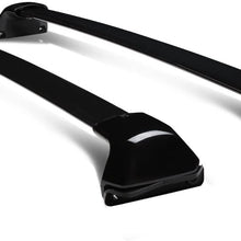 DNA MOTORING RR-HCRV12 Aluminum Roof Rack Cross Bars,Black