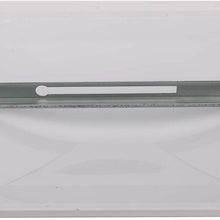 OCPTY Replacement White Universal RV Roof Vent Cover 14 x 14 Trailer Camper VL300-W Vent Lid Fresh Air Rain Ventilation