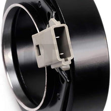 cciyu AC Compressor and A/C Clutch fit for 2002-2015 for Cadillac Escalade AC Clutch Compressor CO 101610C