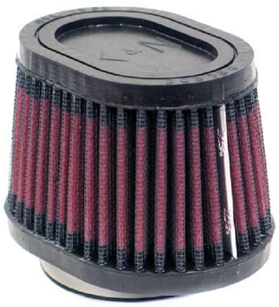 K&N Universal Clamp-On Air Filter: High Performance, Premium, Replacement Engine Filter: Flange Diameter: 2.125 In, Filter Height: 2.75 In, Flange Length: 0.625 In, Shape: Oval Straight, RU-3010