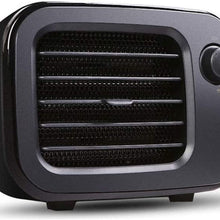 Zyyqt Desktop PTC Ceramic Heater, Energy Saving, Low Consumption Hot and Cold Air, with Adjustable Thermostat, with Quiet Overheat Protection, 500W (Color : Yellow)