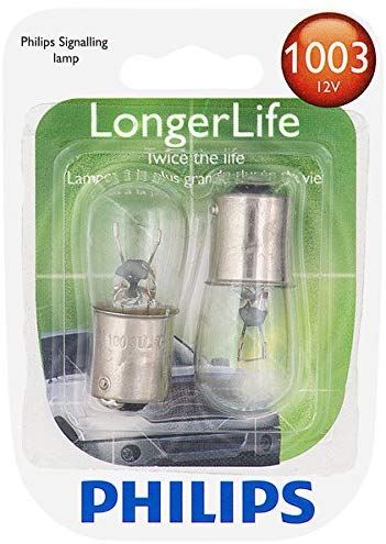 Philips 1003LLB2 1003 LongerLife Miniature Bulb, 2 Pack