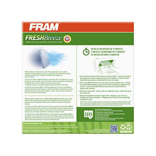 Fram Fresh Breeze - Filtro de aire para cabina Arm & Hammer Baking Soda, CF10374 para vehículos Dodge/Toyota