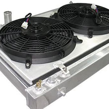 ALUMINUM RADIATOR + 12" FANS + SHROUD For SUPRA 86-92 1JZ-GTE 7MGTE JZA70