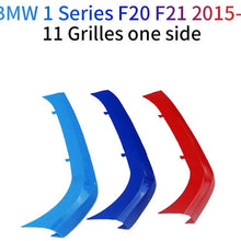 for 1 Serie E81 E82 E87 E88 2004-2011 M Colour Front Grille Grill Cover Insert Trim Clips (12 Grilles Sharp Angle)
