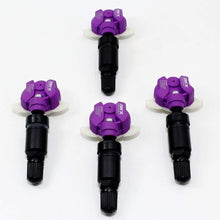 Set of 4 MAX MXSA001 TPMS 315mhz Tire Pressure Sensors for Nissan Replaces 407001LA0A 407001LA0B 407001LA0C 407001LA0D 407001LA0E w/Matte Black Aluminum Valve Stems