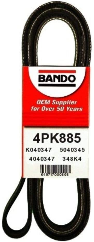 Bando 4PK780 OEM Quality Serpentine Belt (4PK885)