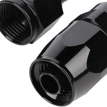 ANPART AN8 20Ft Braided Fuel Line Hose Nylon braided fuel gas pipe hose and AN8 10 pcs Swivel Hose End Fittings
