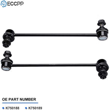 ECCPP Front Sway Bar Link fit for 2012 2013 2014 Chevrolet Captiva Sport 2010-2016 Chevrolet Equinox 2010 2011 2012 GMC Terrain 20072008 2009 Suzuki XL-7 2pcs K750188 K750189