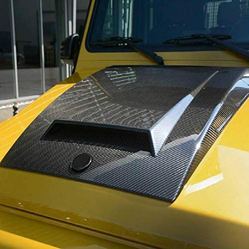 B Style Carbon Fiber Scoop Vent Hood Hood for Benz G-Class W463 G63 G65 G500 G55 2012UP