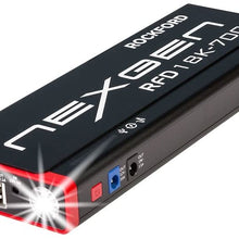 Rockford RFD Nexgen 18K-700 Black 12V 18000mAh 700 Amp Super Safe Portable Jump Starter and Power Supply