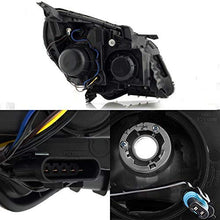 For 2010 2011 2012 2013 Chevy Equinox LT & LS Halogen Type Projector Headlight Headlamp Left & Right Set