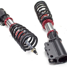 Godspeed MonoMAXX MMX3470-A Coilovers Suspsension Lowering Kit, 40 Levels Damping, Full Adjustable