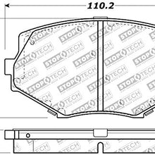 StopTech 309.06350 Sport Brake Pads with Shims and Hardware