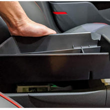 YEE PIN 2020 Sonata Center Console Organizer Tray Sonata Limited Armrest Tray Armrest Box Secondary Storage Insert ABS Materials Tray Compatible with 2020 Sonata DN8 (Black)