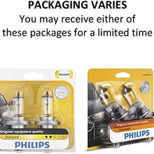 Philips H11 Standard Halogen Replacement Headlight Bulb, 2 Pack