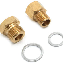 Alpha Rider Oil Pressure Coolant Temp Gauge Fitting Adapters Swap M12 M16 Fit LS LS1 Engine