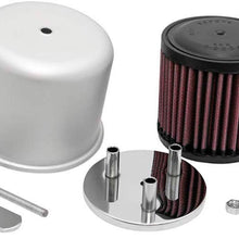 K&N 62-1210 Vent Air Filter / Breather: Vent Air Filter/ Breather; 2 in (51 mm) Flange ID; 3.5 in (89 mm) Height; 3 in (76 mm) Base; 3.5 in (89 mm) Top