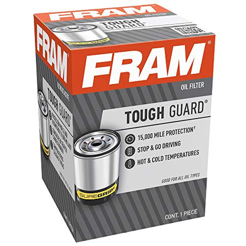 FRAM Tough Guard TG6607, 15K Mile Change Interval Spin-On Oil Filter