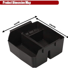 Salusy Center Console Organizer Storage Box Accessories Compatible for Jeep Wrangler JK and JKU (2011-2018) (NOT for 2018 Jeep Wrangler JL)