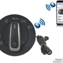 EL1 Auto Headlight Fog Light Switch, Light Sensor with Bluetooth App Automatic Control Coming Leaving Home for V W Golf 5/6, Passat B6, B7, CC, Scirocco, EOS, Touran, Tiguan, Jetta, Yeti, Sharan, T6