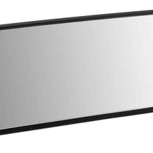 ELUTO Wide Angle Rear View Mirror Car Rear View Mirror Universal Convex Curve Rear View Mirror Clip on Original Mirror 12'' (305mm) for Cars SUV Trucks