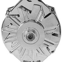 Db Electrical Adr0336-C Alternator Chrome Compatible With/Replacement For Chevrolet General Motors 110 Amp 3-Wire Setup 65, 67-85, Low Cut-In For Higher Charge Rate