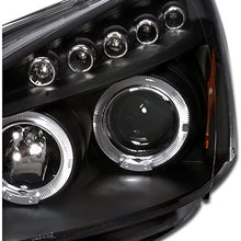 Spec-D Tuning 2LHP-ACD03JM-TM Honda Accord Halo Led Projector Headlights Black Pair