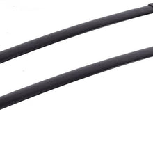 1 Pair Black Al Roof Rack Cross Bars Top Rail Carries For 14-17 Highlander LE