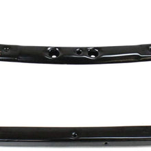 Radiator Support Assembly Compatible with 2002-2009 Chevrolet Trailblazer Black Steel