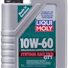 Lubro-Moly Synthoil Race Tech GT1 10W-60 Motor Oil (1 Liter)