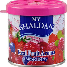 My Shaldan 7 packs Assorted Scent Car Air Freshener (Apple, Lemon, Lime, Mango, Mixed Berry, Orange, Squash Scents)