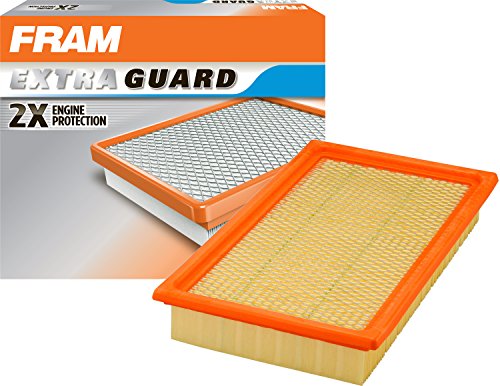 FRAM Extra Guard Engine Air Filter Replacement, Easy Install w/ Advanced Engine Protection and Optimal Performance for Select Ford, Lincoln, Mazda, and Mercury Vehicles, CA10242