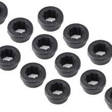 Qiilu 12pcs Engine Bushings, Lower Control Arm Rear Camber Bushings Fit for Skunk2 EG EK DC