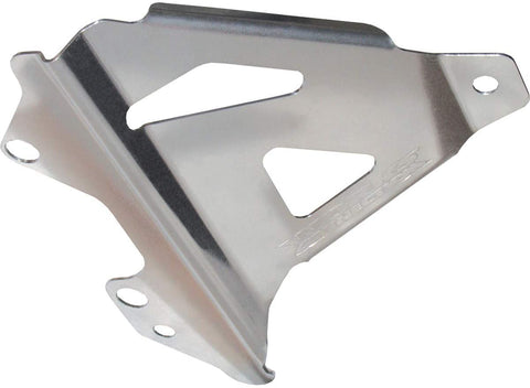 Works Connection Radiator Braces (Silver) Compatible with 10-13 Yamaha YZ450F
