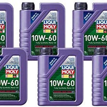 Liqui-Moly Synthoil Race Tech GT1 10W-60 Motor Oil (1 Liter) - 6 Pack