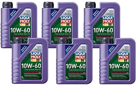 Liqui-Moly Synthoil Race Tech GT1 10W-60 Motor Oil (1 Liter) - 6 Pack