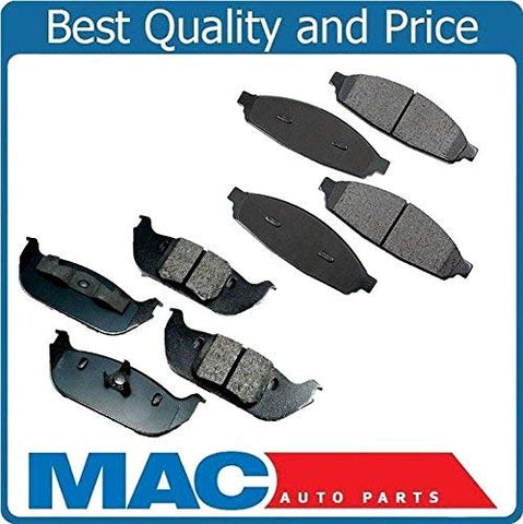 Fits For Lincoln Aviator 2003-2005 Set of Front & Rear Ceramic Brake Pads CD953 CD952