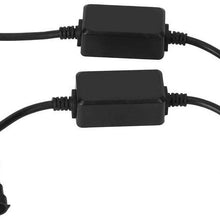Acouto H8/H9/H11 LED Headlight Decoder Flash Error Eliminator Cancel DC 12V-14V
