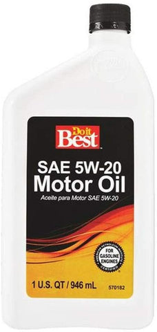 Motor Oil Quart 5W-20