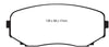 EBC Brakes DP41794R Brake Pad