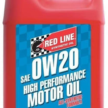Red Line 11805-4PK 0W20 Motor Oil, 1 Gallon, 4 Pack