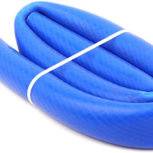 AUTOMUTO Radiator Hose Kit Fit for 3 ft 7/8 ID FlexFab 5526 Blue Silicone Heater Hose 22mm 350F Radiator Coolant .88