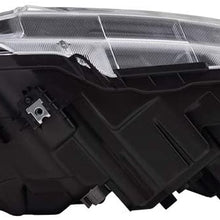 Brock Replacement Driver LED Headlight Compatible with 16-19 Civic