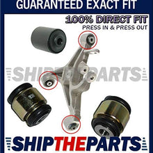 Hamburg-Technic Lincoln LS Rear Lower Control Arm Fluid Hydrabushes Bushings Left + Right Set 6