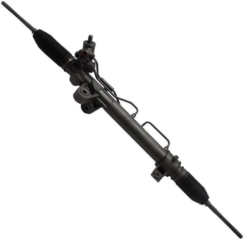 Detroit Axle Complete Power Steering Rack and Pinion Assembly [WITHOUT SENSOR] for 2007-12 GMC Acadia, Enclave, Traverse & Outlook